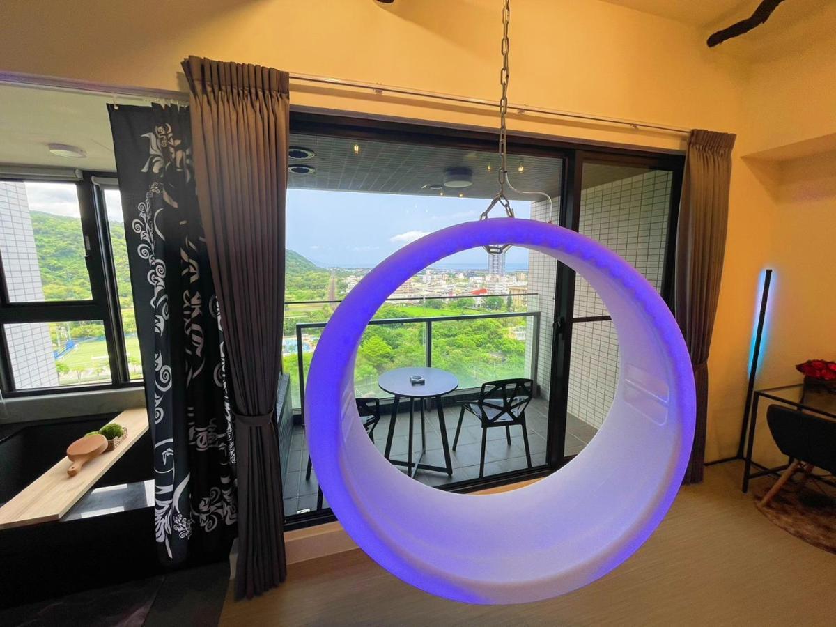 Apartamento Toucheng Happyhouse頭城黑皮家 附早餐 Exterior foto
