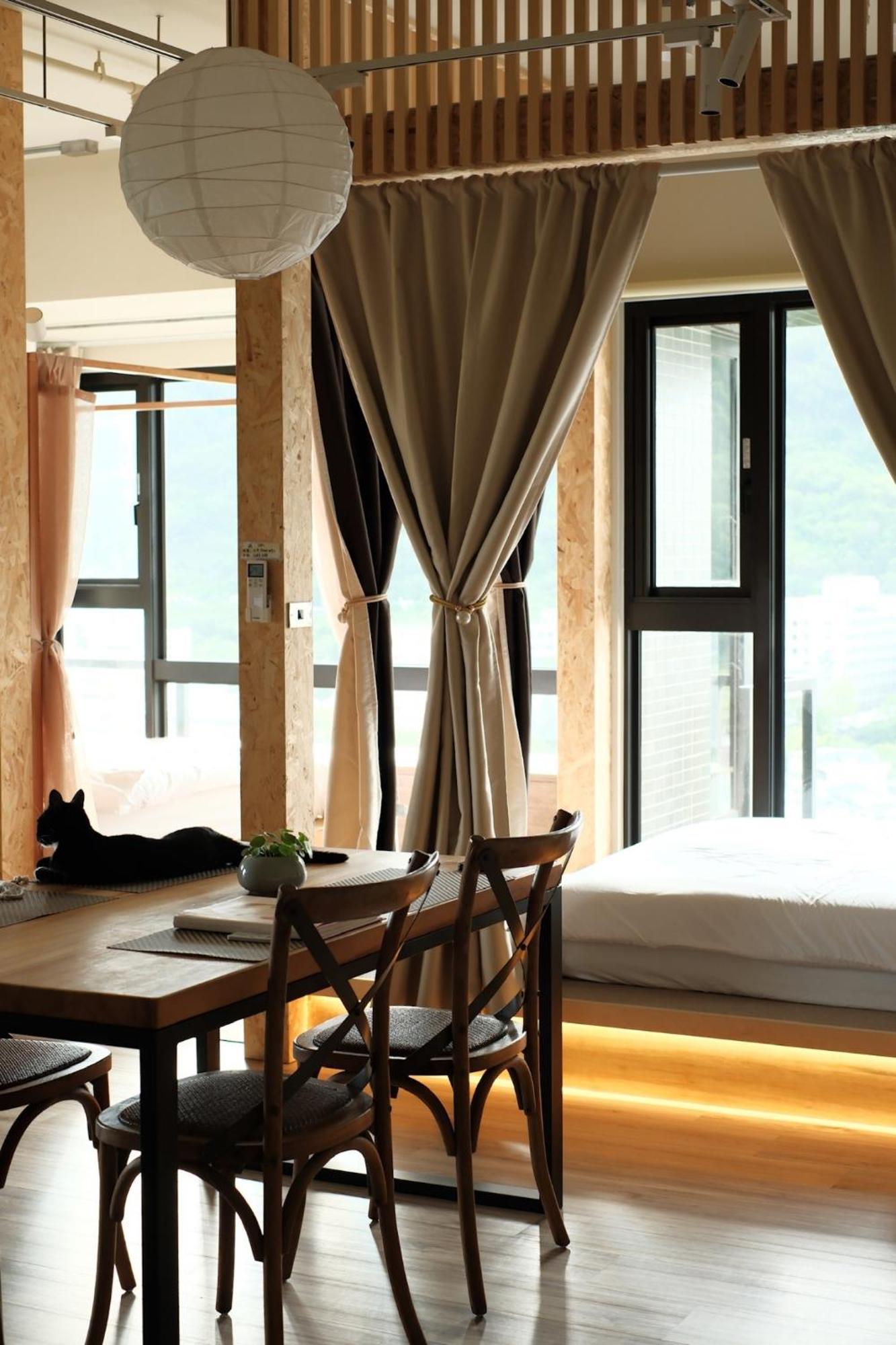 Apartamento Toucheng Happyhouse頭城黑皮家 附早餐 Exterior foto